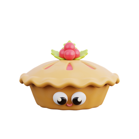 Gateau aux tartes  3D Icon