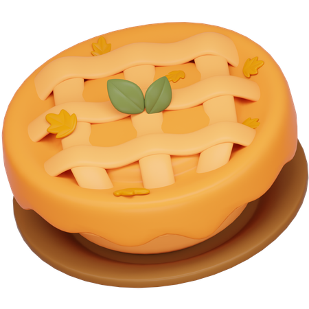 Gateau aux tartes  3D Icon