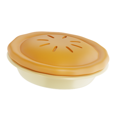 Tarte savoureuse  3D Icon