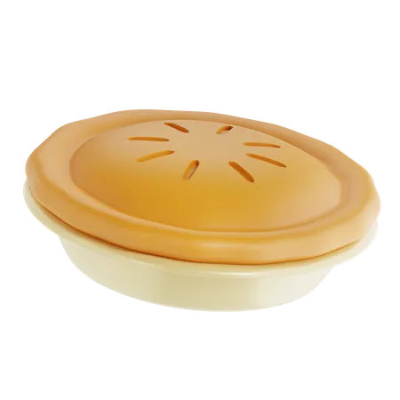 Tarte savoureuse  3D Icon