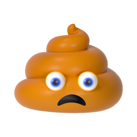 Tas de caca  3D Emoji