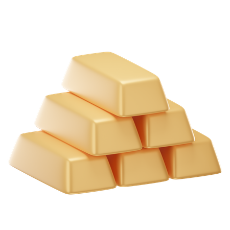 Tas d'or  3D Icon