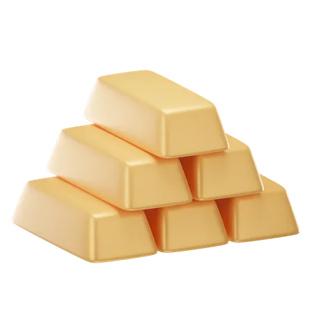 Tas d'or  3D Icon