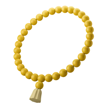 Contas de oração tasbih  3D Icon