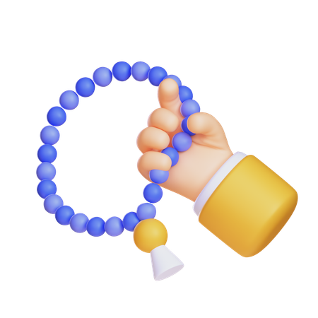묵주  3D Icon