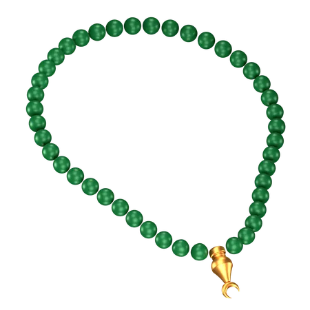 Tasbih  3D Icon