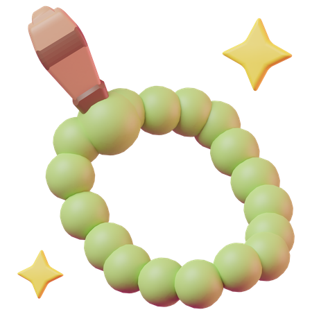 Tasbih  3D Icon