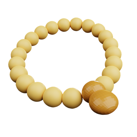 Tasbih  3D Icon