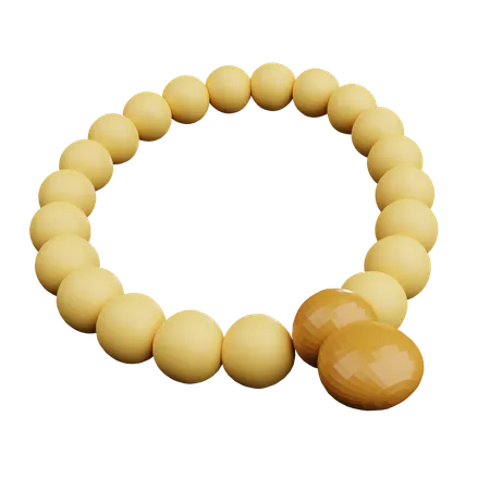 Tasbih  3D Icon
