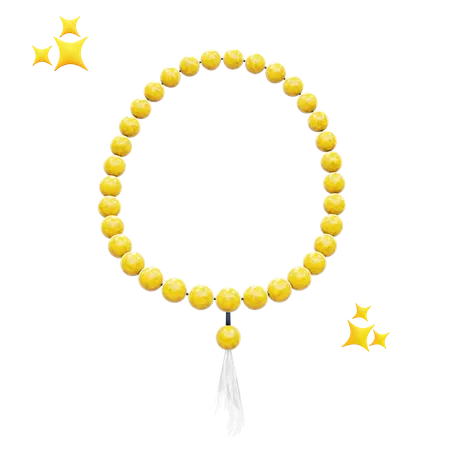 Tasbih  3D Icon