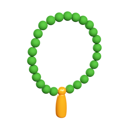 Tasbih  3D Icon