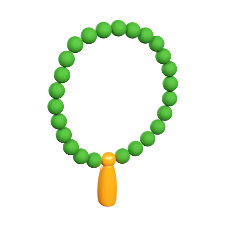 Tasbih  3D Icon