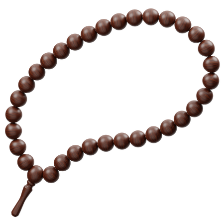 Tasbih  3D Icon