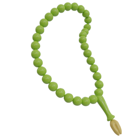 Tasbih  3D Icon