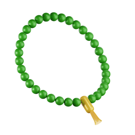 Tasbih  3D Icon