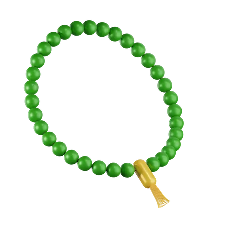 Tasbih  3D Icon