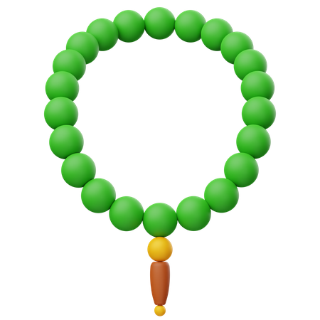 Tasbih  3D Icon