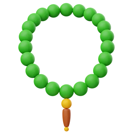 Tasbih  3D Icon