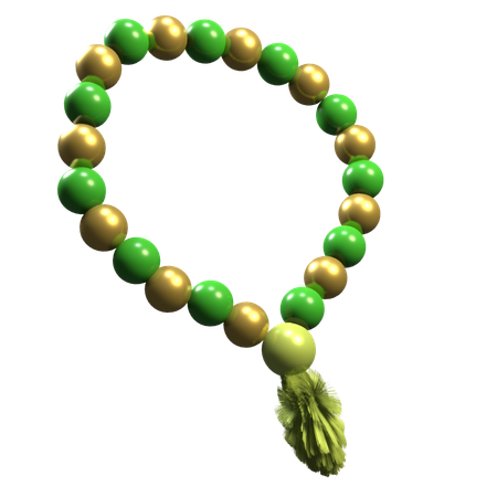 Tasbih  3D Icon