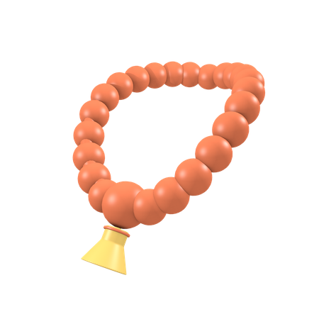 Tasbih  3D Icon