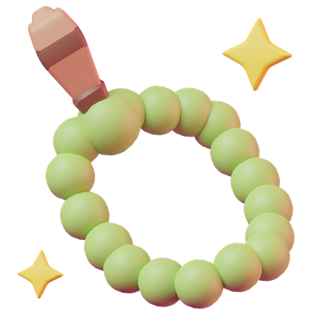 Tasbih  3D Icon