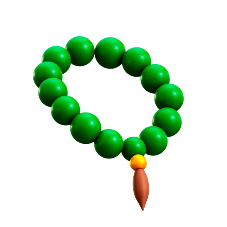 Tasbih  3D Illustration