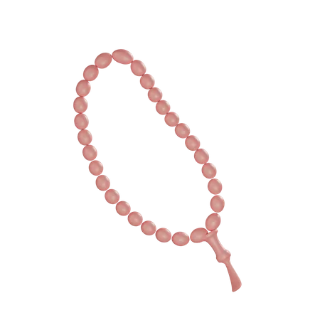 Tasbih  3D Illustration