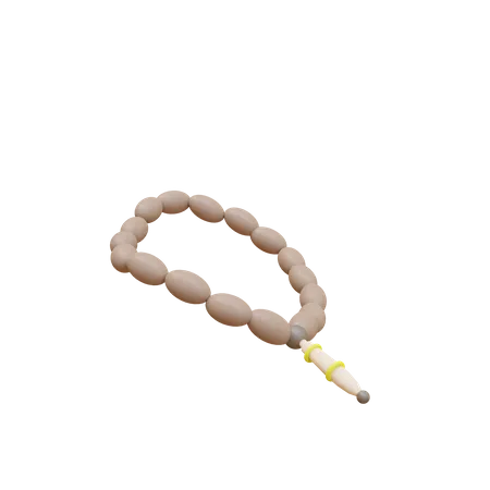 Tasbih  3D Illustration