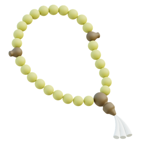 Tasbih Beads  3D Icon