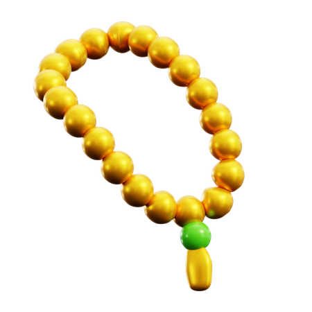 Tasbih Beads  3D Icon