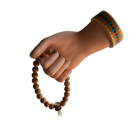 Contas de oração tasbih  3D Icon