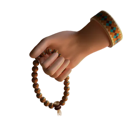 Chapelet tasbih  3D Icon