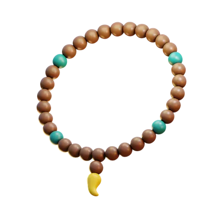 Tasbih (prayer beads)  3D Icon