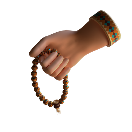 Tasbih Prayer Beads  3D Icon