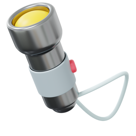 Taschenlampe  3D Illustration