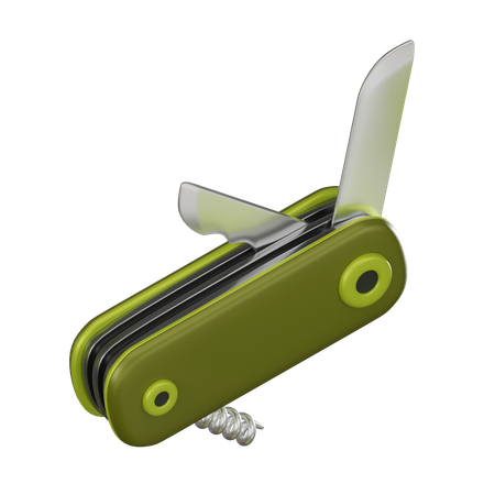 Taschenmesser  3D Icon