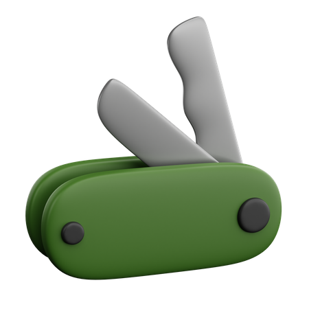 Taschenmesser  3D Icon