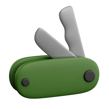 Taschenmesser  3D Icon