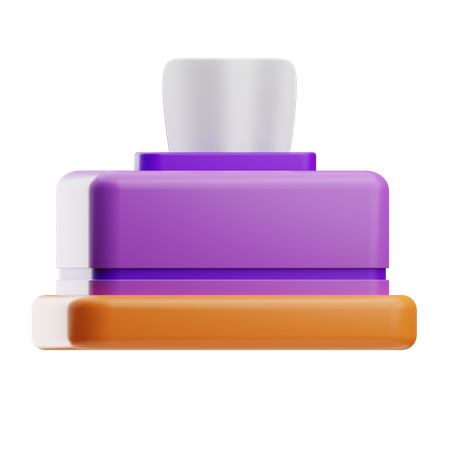 Taschentuchbox  3D Icon