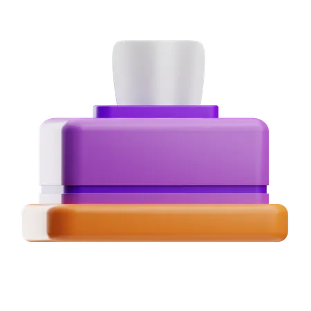 Taschentuchbox  3D Icon