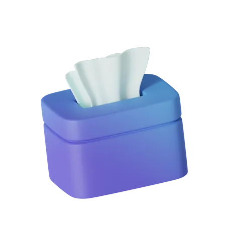 Taschentuchbox  3D Icon