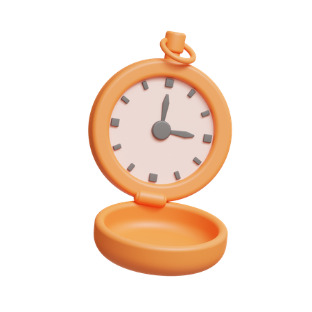 Taschenuhr  3D Icon