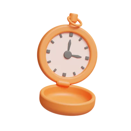 Taschenuhr  3D Icon