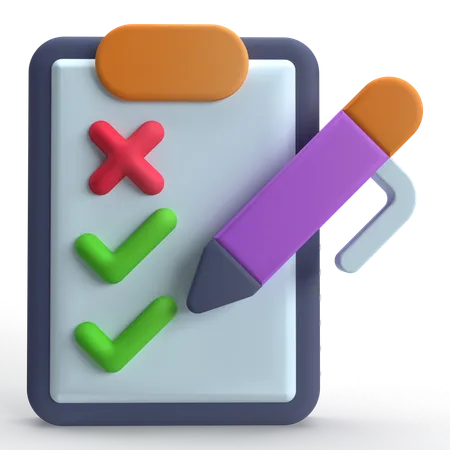 Task  3D Icon