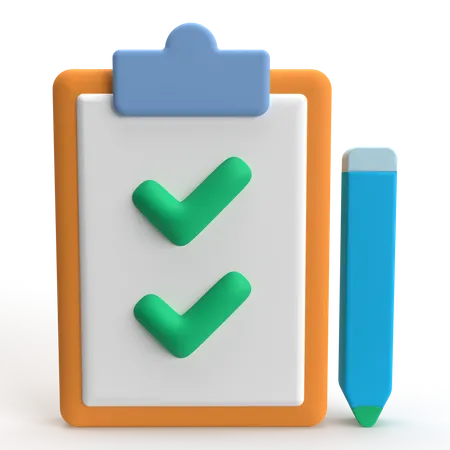 Task  3D Icon