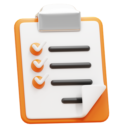 Task  3D Icon