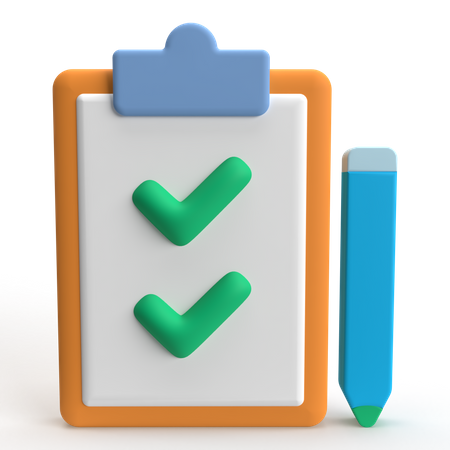 Task  3D Icon