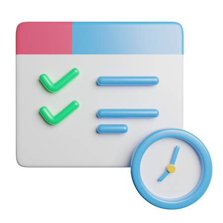 Task  3D Icon