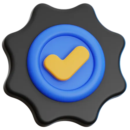 Task Approved  3D Icon