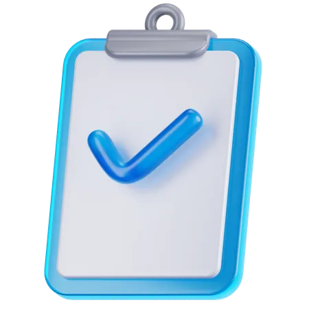 Task Checklist  3D Icon